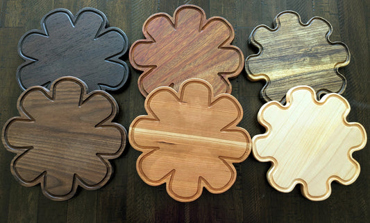 Flower Cutting Board